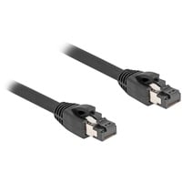 DeLOCK Cat.8.1 netwerkkabel Zwart, 15 meter, S/FTP, RJ-45
