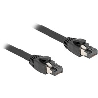 DeLOCK Netwerkabel S/FTP, RJ-45 met Cat.8.1 Zwart, 15 meter