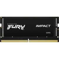 Kingston FURY 32 GB DDR5-5600 laptopgeheugen Zwart, KF556S40IB-32, Impact