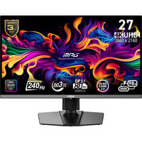 MSI MPG 272URX QD-OLED 26.5" 4K Ultra HD gaming monitor Zwart, 1x DisplayPort, 2x HDMI, 1x USB-C, 2x USB-A, 240 Hz