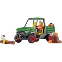 Schleich Farm World - Bosbouwer met voertuig speelfiguur 42659