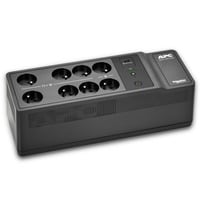 APC Back-UPS BE500G2-FR - Noodstroomvoeding ups Zwart, 8x Schuko, 500VA, 1 USB oplader, 1 USB datapoort
