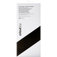 Cricut Joy Smart Paper Sticker Cardstock - Black stickerpapier Zwart, 13.9 x 33 cm