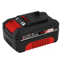Einhell Power X Change 18V 4Ah oplaadbare batterij Rood/zwart