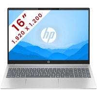 HP Pavilion 16 (ag0008nb) 16"  laptop Zilver | Ryzen 7 8840U | Radeon 780M | 16 GB | 512 GB SSD