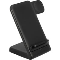 Just in Case 3-in-1 Wireless Charger Stand 15 W Zwart