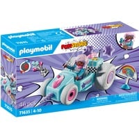 PLAYMOBIL Funstars - Racing Unicorn Constructiespeelgoed 71635