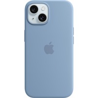 Apple Siliconenhoesje met MagSafe voor iPhone 15 telefoonhoesje Lichtblauw