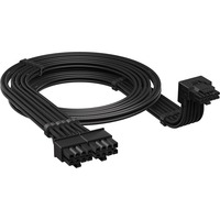 Corsair Type 4 naar 12V-2x6  90° GPU stroomkabel - Style B Zwart, 0,65 meter