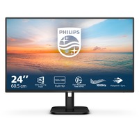 Philips 24E1N1100A/00 23.8" monitor Zwart, HDMI, VGA, Audio
