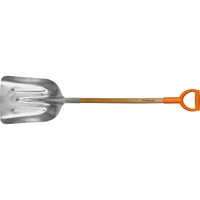 Fiskars Sneeuw- en graanschep schop Houtkleur/aluminium, 1001637