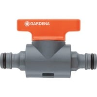 GARDENA Koppeling met reguleerventiel Grijs/oranje, 976-50