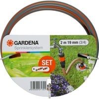 GARDENA Profi-System Aansluitgarnituur kraanstuk Grijs/oranje, 2713-20 | voor GARDENA Pipeline of Sprinklersystem