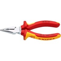 KNIPEX Spitsbek Combinatietang VDE 0826145 Rood/geel, Geïsoleerd tot 1000 V