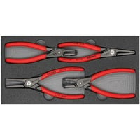 KNIPEX Tangen-Set "SRZ II" 00 20 01 V09 tangenset Rood/zwart, 4-delig