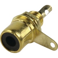 Valueline Connector RCA Female Metaal Verguld adapter CC-116