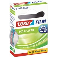 tesa tesa eco&clear 1 Rolle          10mx15mm plakband Transparant
