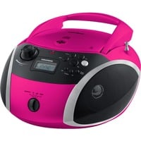 Grundig GRB 3000 BT cd-speler Pink/zilver, FM-radio, CD-R/RW, Bluetooth