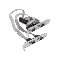 DeLOCK PCI Express Card to 4 x Serial RS-232 interface kaart 