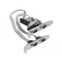 DeLOCK PCI Express Card to 4x Serial RS-232 interface kaart 