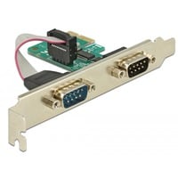 DeLOCK PCI Express naar 2x Serial RS-232 adapter 