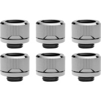 EKWB EK-Quantum Torque 6-Pack HDC 14 - Nickel verbinding Zilver