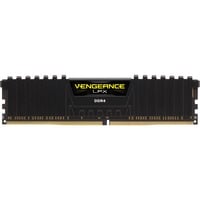 Corsair 16 GB DDR4-2400 werkgeheugen Zwart, CMK16GX4M1A2400C14, Vengeance LPX, XMP