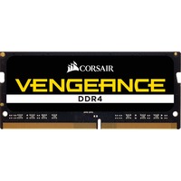 Corsair 16 GB DDR4-2666 laptopgeheugen Zwart, CMSX16GX4M1A2666C18, Vengeance