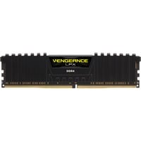 Corsair 8 GB DDR4-3000 werkgeheugen Zwart, CMK8GX4M1D3000C16, Vengeance LPX