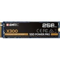 Emtec X300 M2 Power Pro 256 GB SSD ECSSD256GX300, NVMe PCIe Gen 3.0 x 4