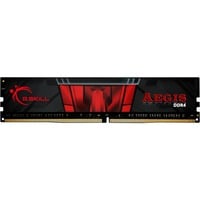 G.Skill 8 GB DDR4-3200 (1x 8 GB) werkgeheugen Zwart, F4-3200C16S-8GIS, Aegis, XMP
