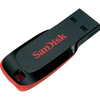 SanDisk Cruzer Blade 64 GB usb-stick Zwart