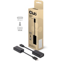 Club 3D Actieve USB-C naar VGA adapter 