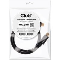 Club 3D DisplayPort 1.4 - DisplayPort 1.4 male-male kabel Zwart, 1 meter, CAC-2067