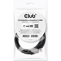 Club 3D Mini DisplayPort - DisplayPort 1.2 kabel Zwart, 2 meter