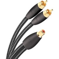 Audioquest FLX kabel F-RCA naar 2x M-RCA Zwart