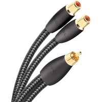 Audioquest FLX kabel M-RCA naar 2x F-RCA Zwart