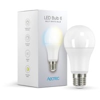 Aeotec LED Bulb 6 Multi-White E27 ledlamp 2700 - 6500K, Dimbaar