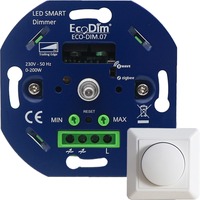 EcoDim Smart LED Dimmer Blauw, Z-Wave & Zigbee