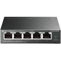 TP-Link TL-SG105PE switch Grijs, PoE