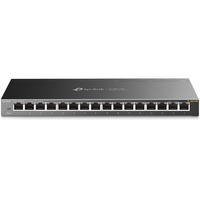 TP-Link TL-SG116E 16-Port Gigabit Unmanaged Pro Switch Zwart