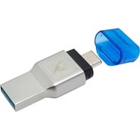 Kingston MobileLite Duo 3C kaartlezer Zilver, USB 3.1