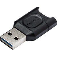 Kingston MobileLite Plus microSD reader kaartlezer Zwart