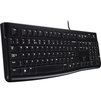 Logitech Keyboard K120 for business Zwart, BE lay-out (AZERTY), Rubberdome, 100%