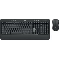 Logitech MK540 Advanced draadloze desktopset Donkergrijs, BE lay-out (AZERTY), 100%, 1000 dpi