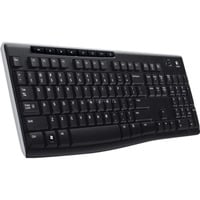 Logitech Wireless Keyboard K270, toetsenbord Zwart, BE Lay-out, Retail