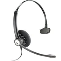 Plantronics Entera HW111N/A on-ear headset Zwart/zilver
