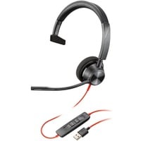 Plantronics PLAN Blackwire C3310-M USB-A mon on-ear headset Zwart