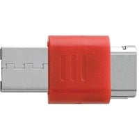 Kensington USB-poortvergrendeling met blokkering beveiliging Zwart/zilver