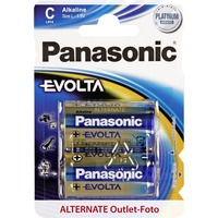 Panasonic EVOLTA Platinum C LR14EGE/2BP batterij Zilver, 2 stuks